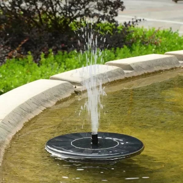 Solar Powered Fountain