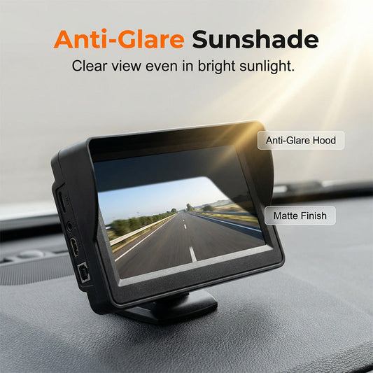 One Screen Shades, Dual Views Unfold. 🚗✨ Your Car's HD Entertainment Display.