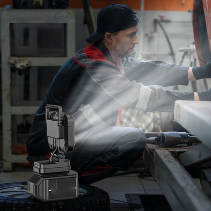 Rotatable LED Work Light – With Dual USB Power Bank Function