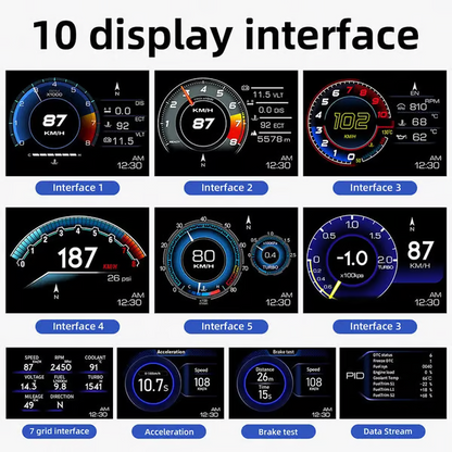 Drive Safer Without Looking Down – Smart HUD Display