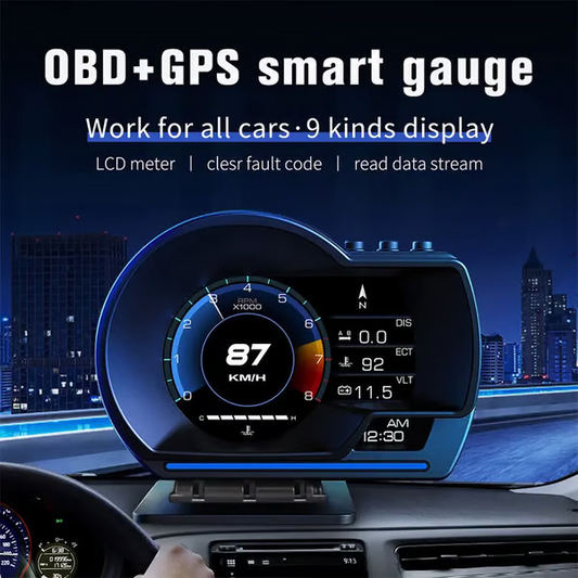 Drive Safer Without Looking Down – Smart HUD Display
