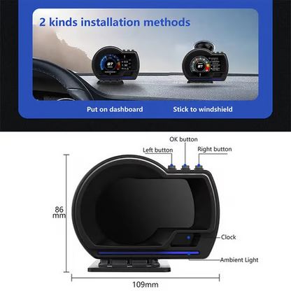 Drive Safer Without Looking Down – Smart HUD Display
