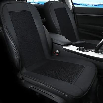 12V Cooling Car Seat Cushion With Built-In Fan - Breathable Eva Summer Ventilation, Front Seat Cover For Enhanced Comfort