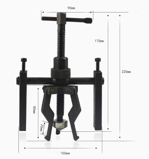 Labor-saving 3-Jaw separation bearing device