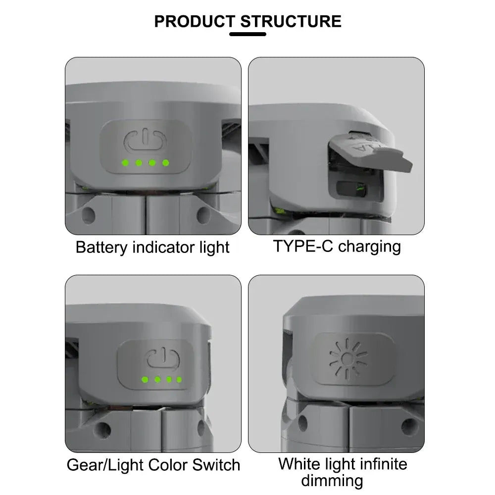 ❤️Retractable High Capacity Rechargeable Outdoor Camping Lamp❤️