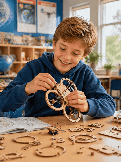 Kids' DIY Wooden Drone Building Kit