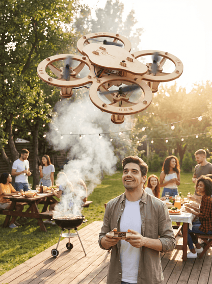 Kids' DIY Wooden Drone Building Kit