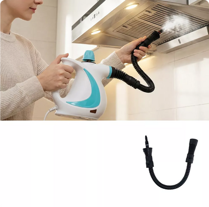 Handheld Pressurized Steam Cleaner with 9 Accessories