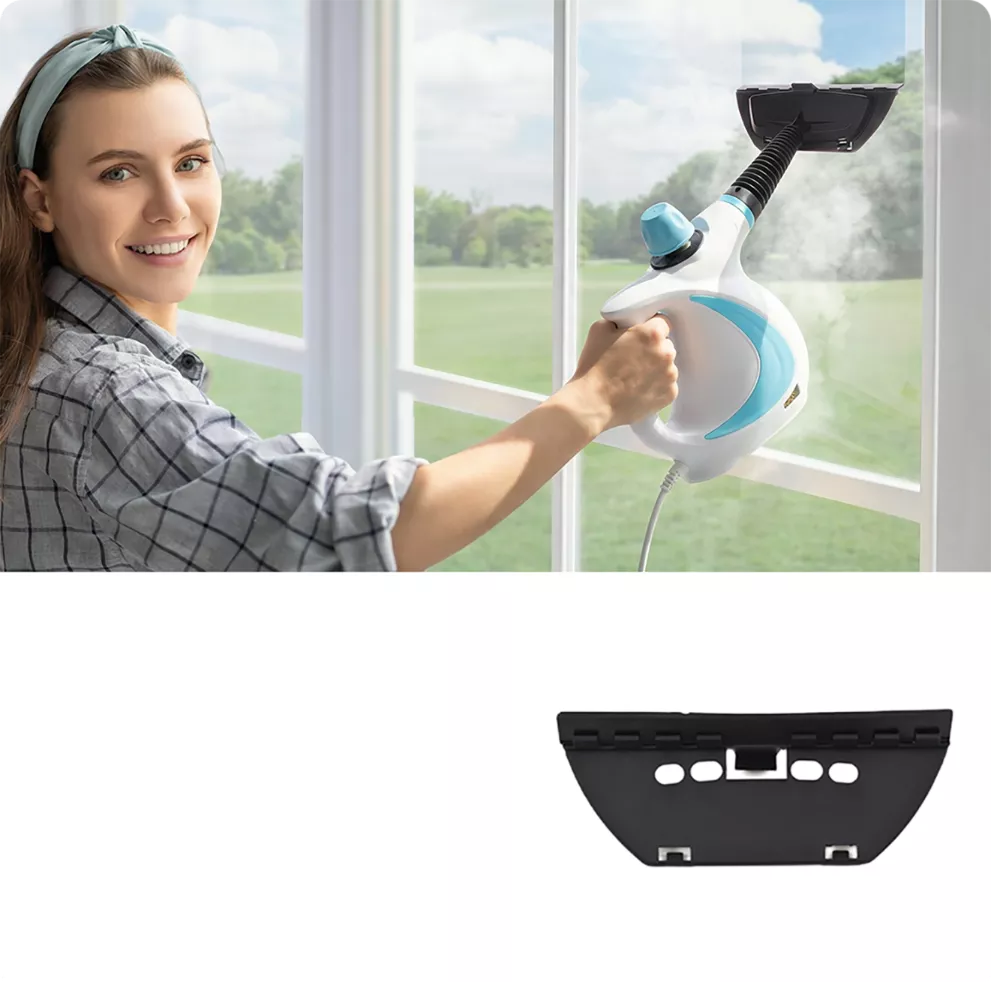 Handheld Pressurized Steam Cleaner with 9 Accessories