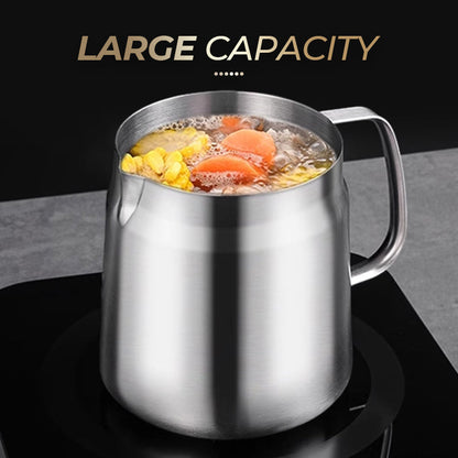 Large Capacity 304 Stainless Steel Multi-Purpose Oil Filter Container