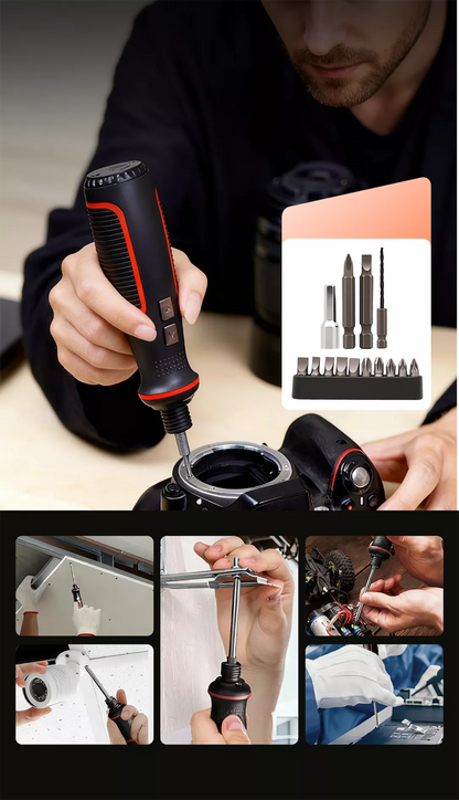 Manual & Electric 2-in-1 Screwdriver