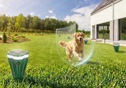Solar Ultrasonic Outdoor Animal Repellent