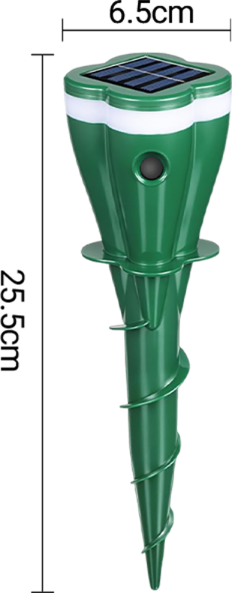Solar Ultrasonic Outdoor Animal Repellent