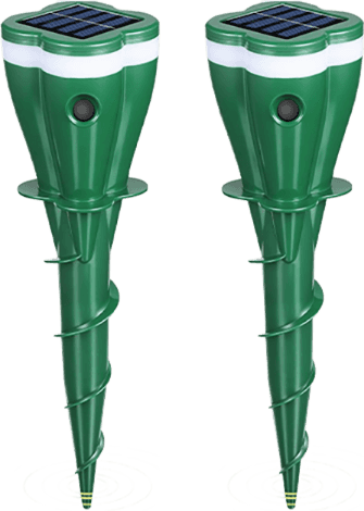 Solar Ultrasonic Outdoor Animal Repellent