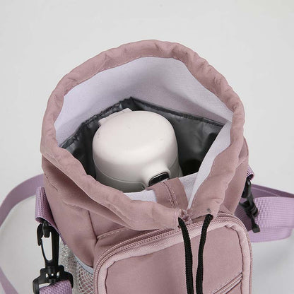 Multi-Functional Water Bottle Carrier Bag with Pockets🥤