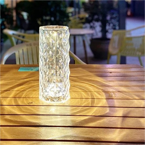 Touch Rose crystal lamp