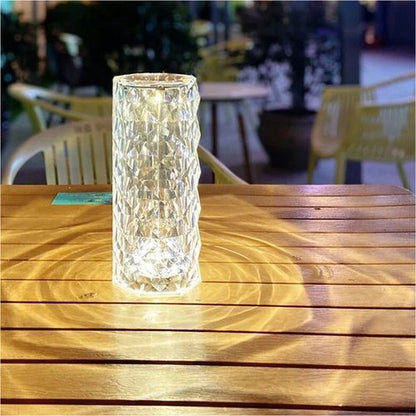 Touch Rose crystal lamp