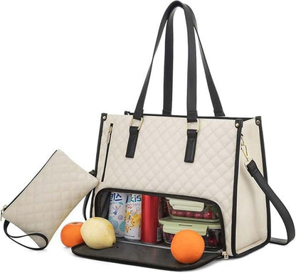 The 2 in 1 Tote Bag Lunch Bag Combo
