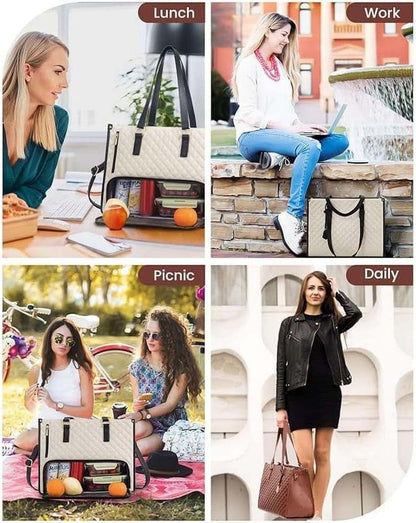 The 2 in 1 Tote Bag Lunch Bag Combo