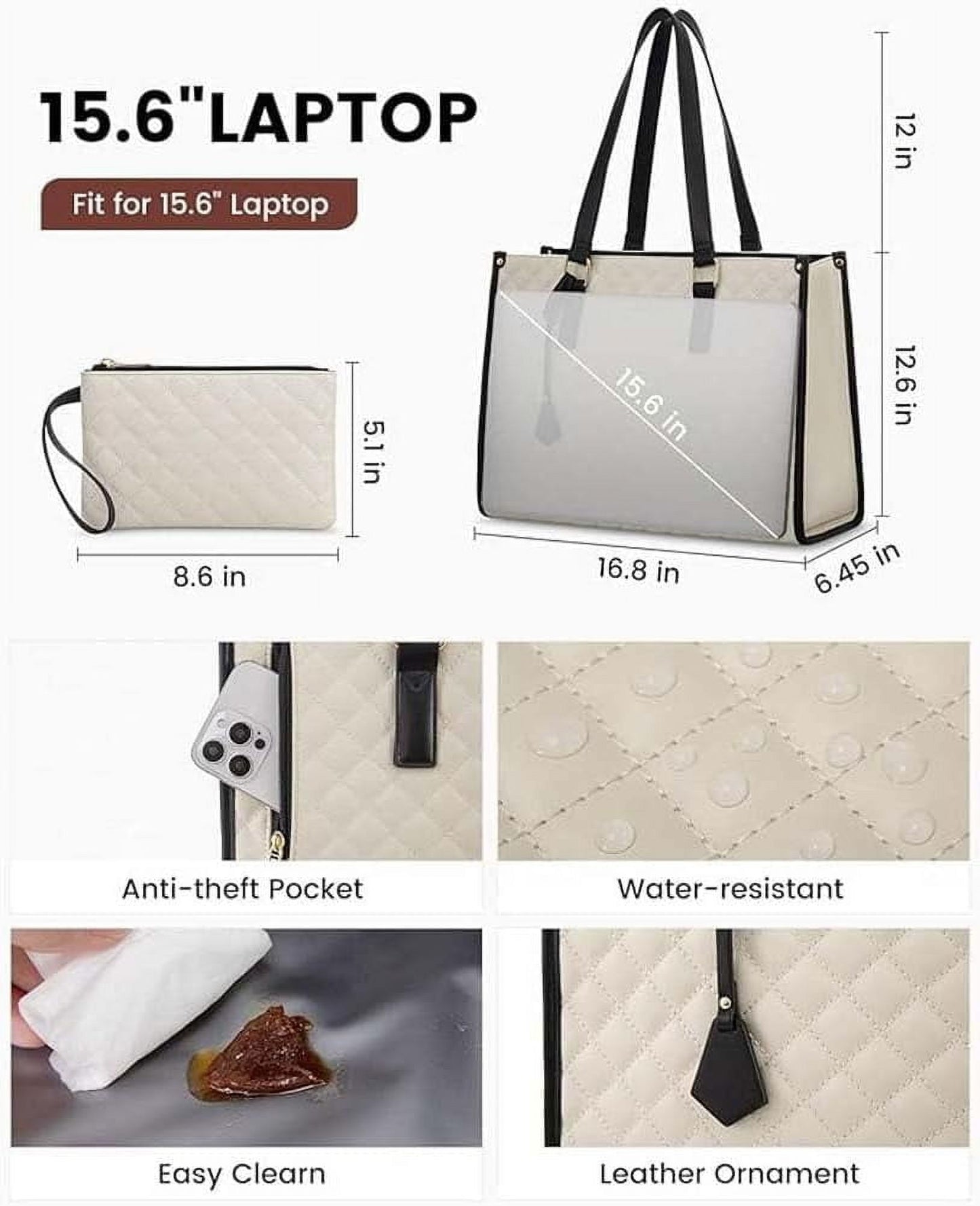 The 2 in 1 Tote Bag Lunch Bag Combo