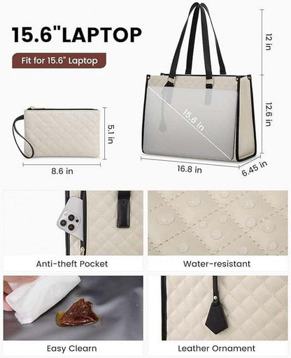 The 2 in 1 Tote Bag Lunch Bag Combo