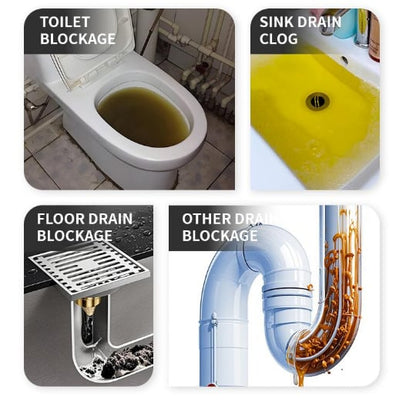 🧼All-Purpose Toilet Unclogging Tool