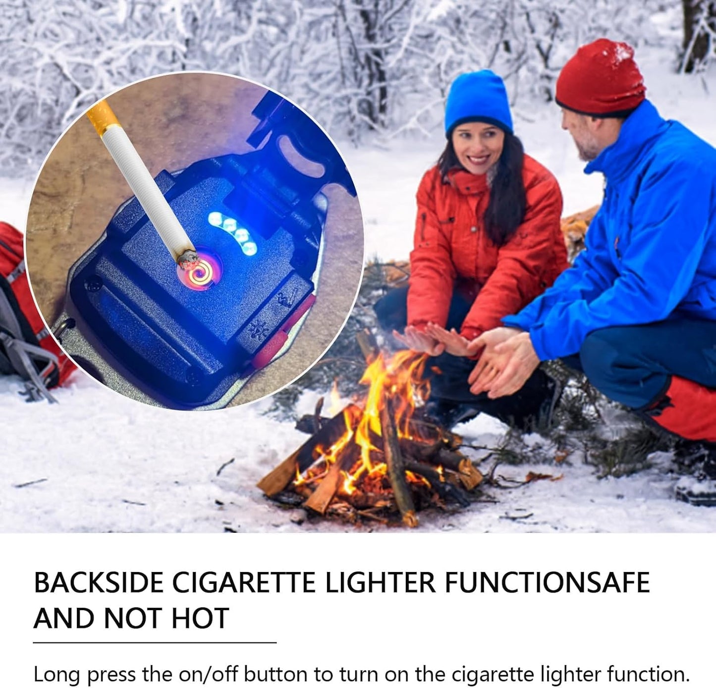 🔦 Keychain Survival Flashlight | 7 Modes & 5-in-1 Multi-Tool