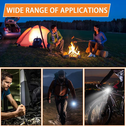 🔦 Keychain Survival Flashlight | 7 Modes & 5-in-1 Multi-Tool