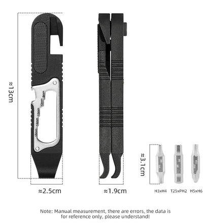 Multi-function Ratchet Tire Lever with Hex Wrench and File Blade