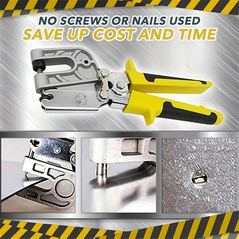 10 Inch Handle Metal Stud Crimper