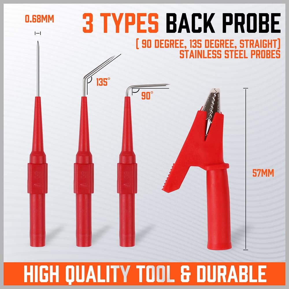 22PCS Back Probe Pin Kit – Precision Circuit Testing Made Easy