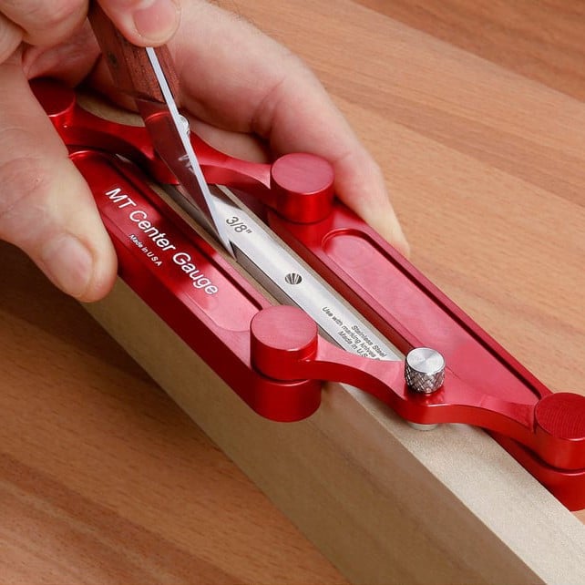 Center Gauge - Precision Woodworking Marking Tool