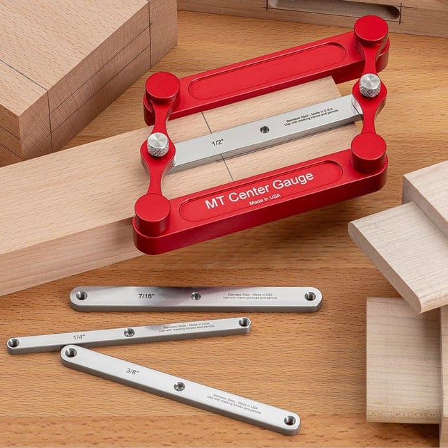 Center Gauge - Precision Woodworking Marking Tool