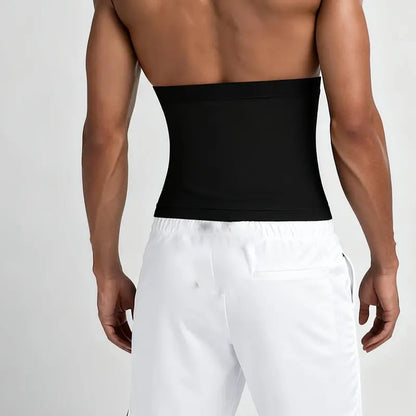 🔥 Men's Zipper Waist Trainer Sweat Belt with Sauna Technology