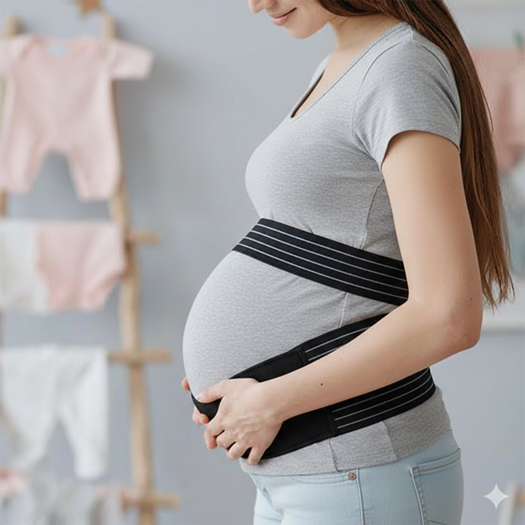 Adjustable Pregnancy Support Belt – Maternity Belly Band