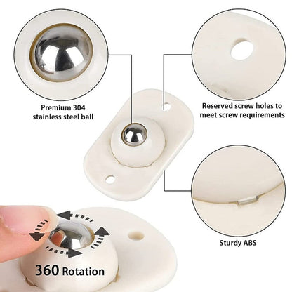 Stainless Steel Paste Universal Wheel