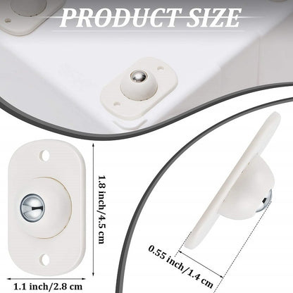 Stainless Steel Paste Universal Wheel