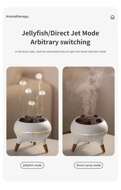 🌊 Dynamic Jellyfish Aroma Diffuser & Humidifier