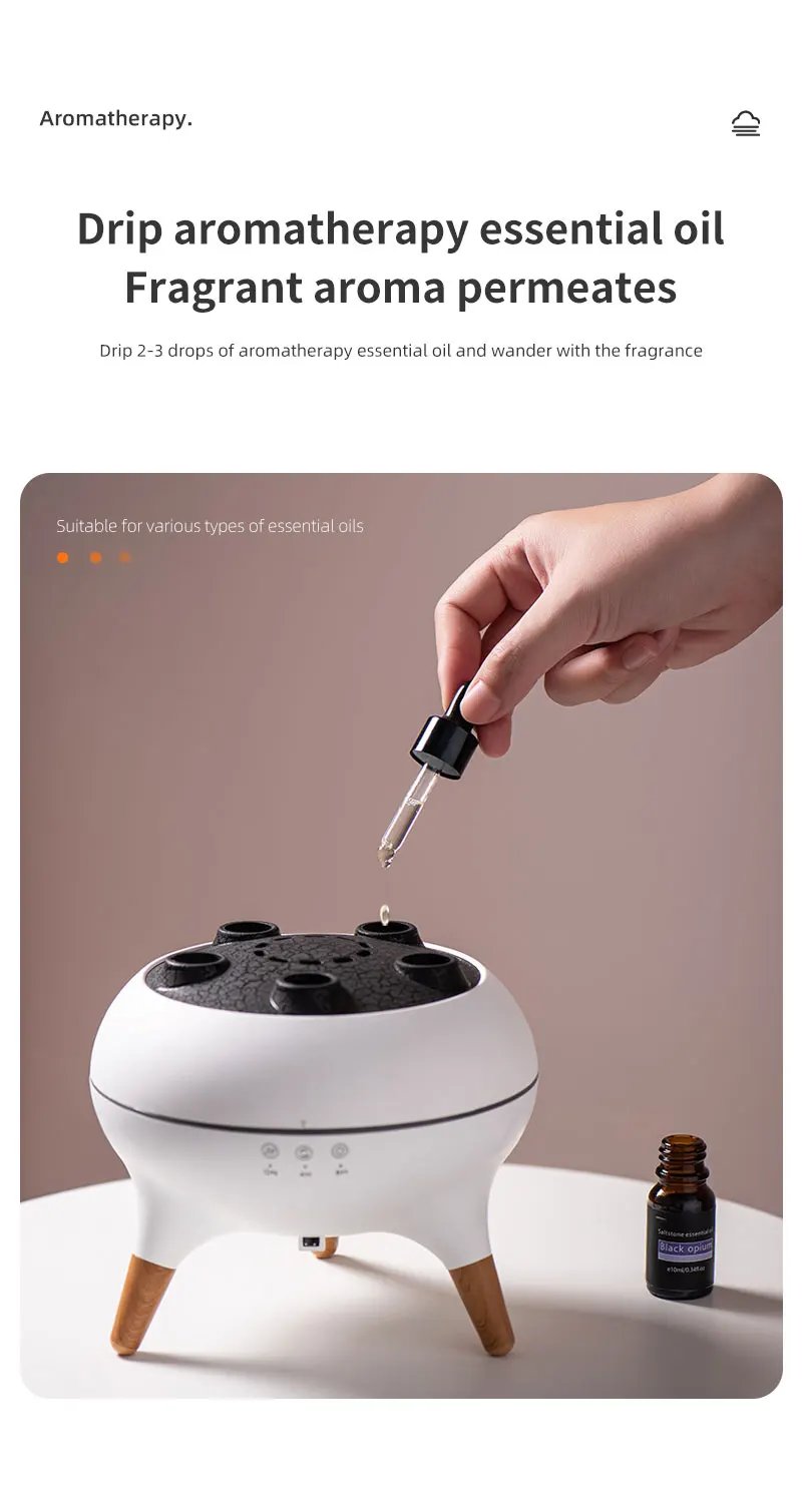 🌊 Dynamic Jellyfish Aroma Diffuser & Humidifier