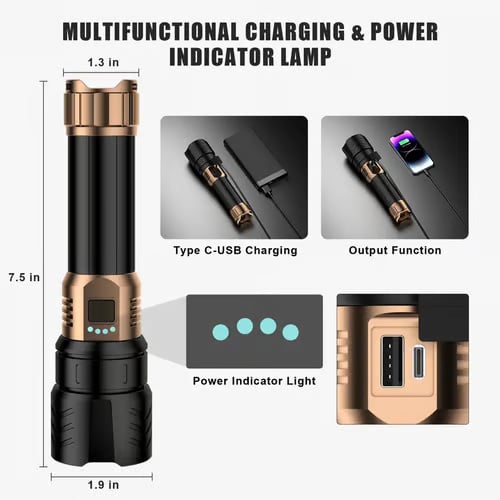 2026 The Ultimate SKYFIRE 1097 Survival Flashlight