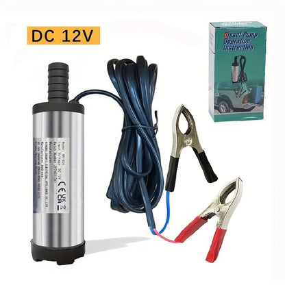 Portable Submersible Pump, Ideal for Diesel, Kerosene & Water🛢️