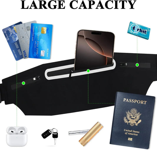 Waterproof Running Waist Pack Adjustable Belt