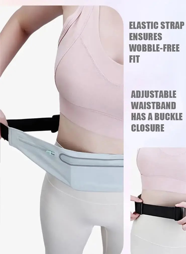 Waterproof Running Waist Pack Adjustable Belt