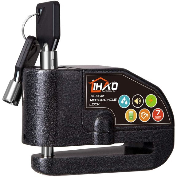 Anti-Theft Alarm Disc Brake Lock — Motorcycles / Electric Vehicles / Bicycles