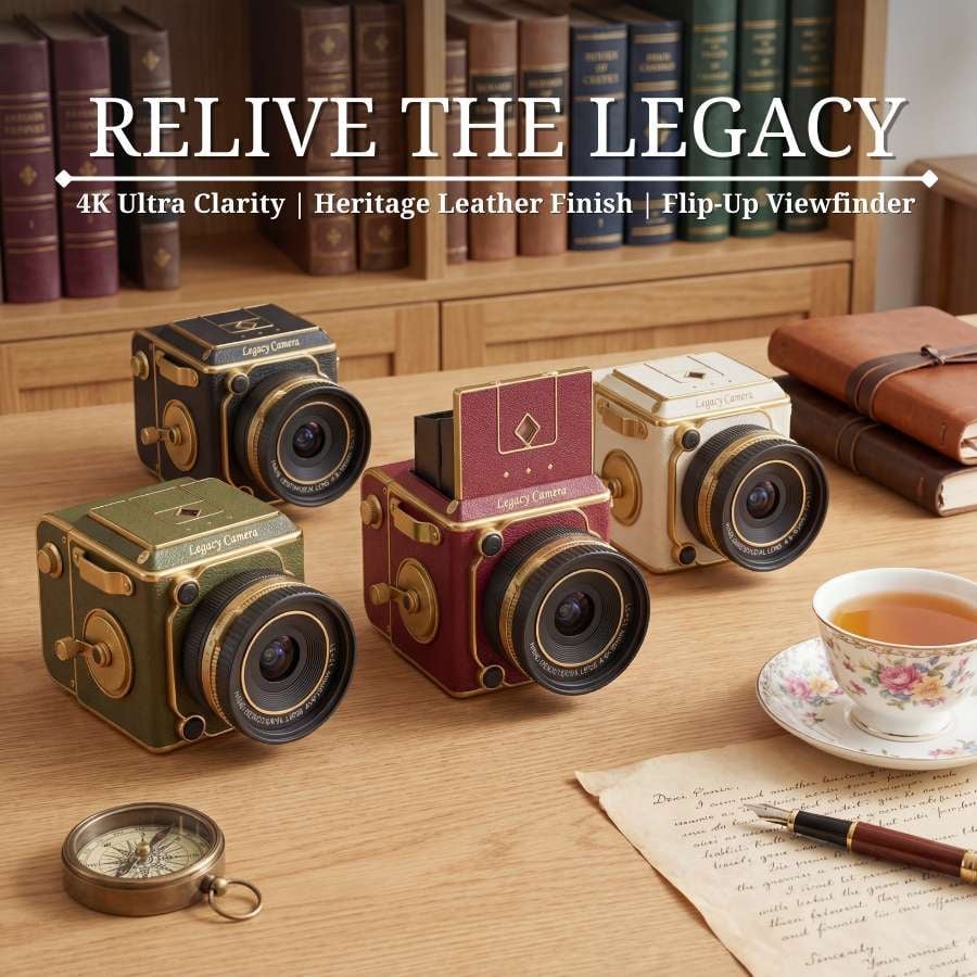 Retro digital HD camera