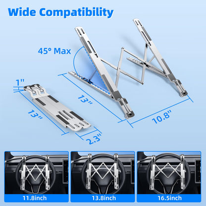 Car Steering Wheel Multi-functional Laptop Stand