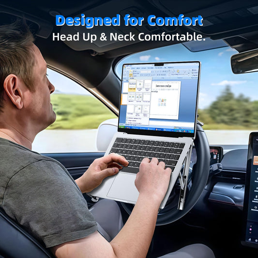 Car Steering Wheel Multi-functional Laptop Stand
