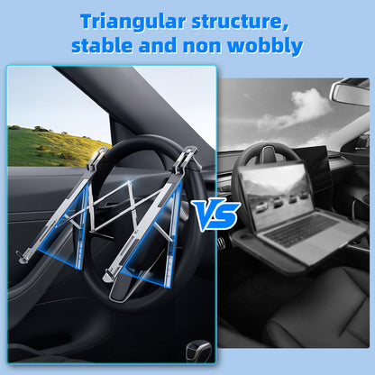 Car Steering Wheel Multi-functional Laptop Stand