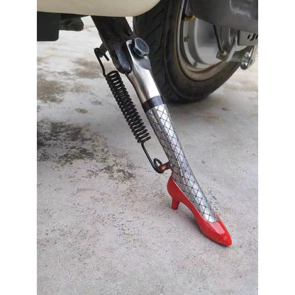 Electric Scooter "High Heel" Kickstand — Unique, Stylish Support Stand