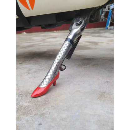 Electric Scooter "High Heel" Kickstand — Unique, Stylish Support Stand